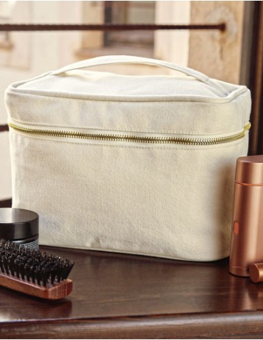 WES-W558-Canvas Vanity Case